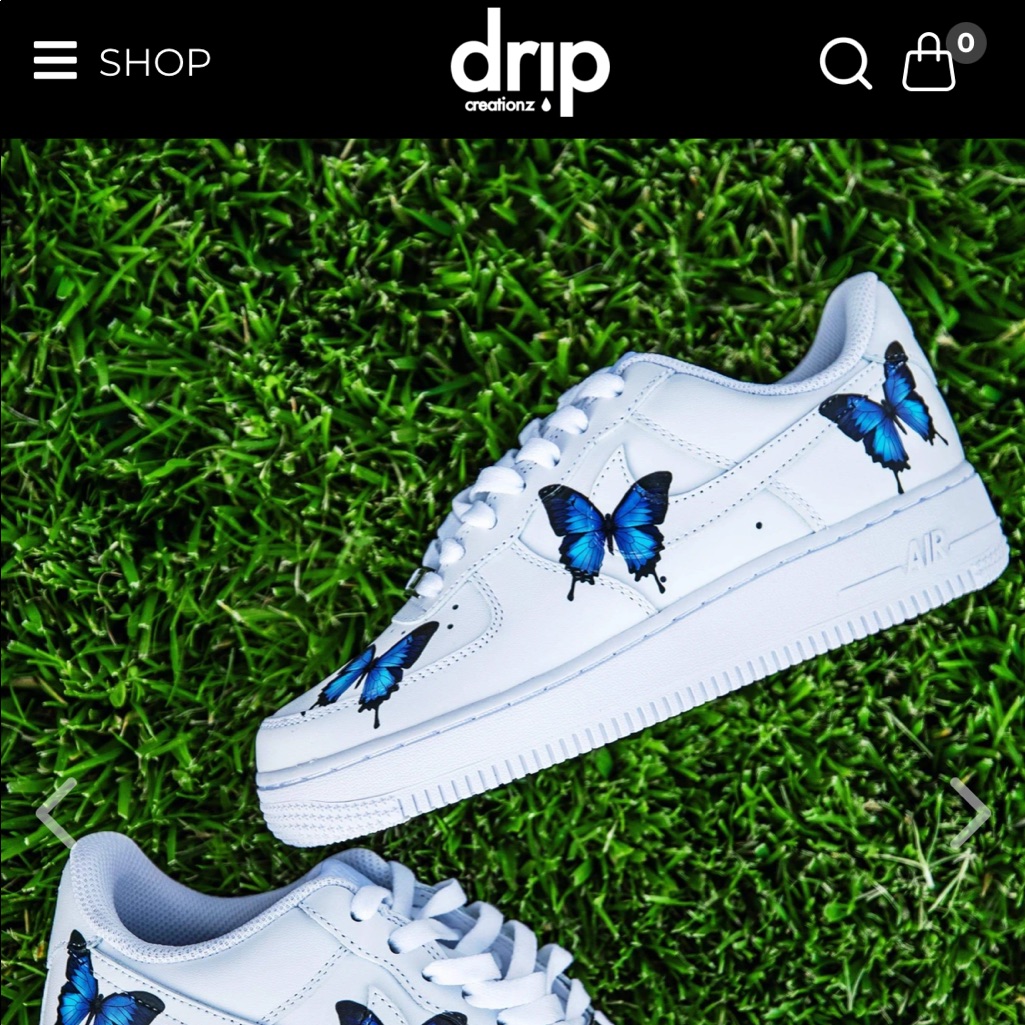 Nike Air Force 1. Custom Made From Drip Creationz